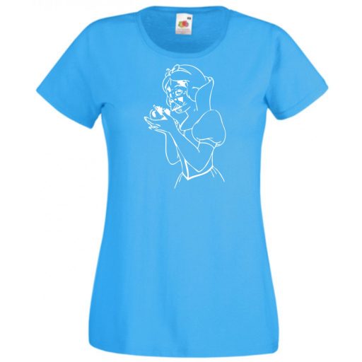 Humor Hófehér Vader női rövid ujjú póló