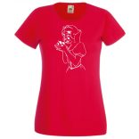 Humor Hófehér Vader női rövid ujjú póló