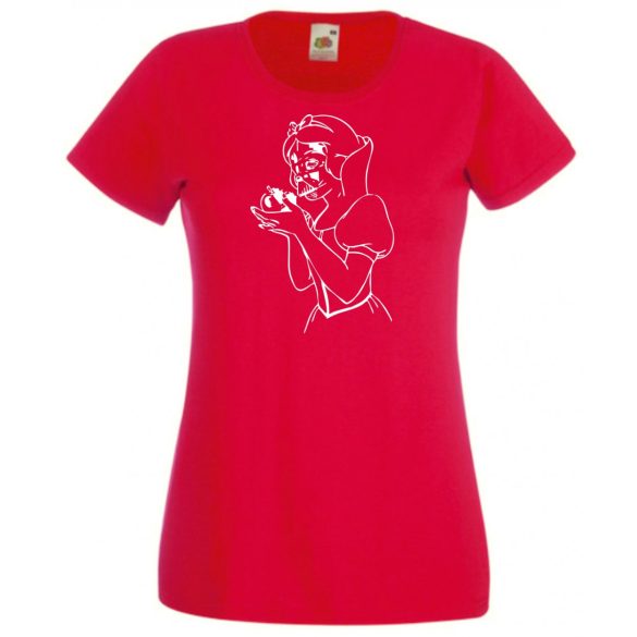 Humor Hófehér Vader női rövid ujjú póló