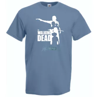 Walking Dead minima férfi rövid ujjú póló