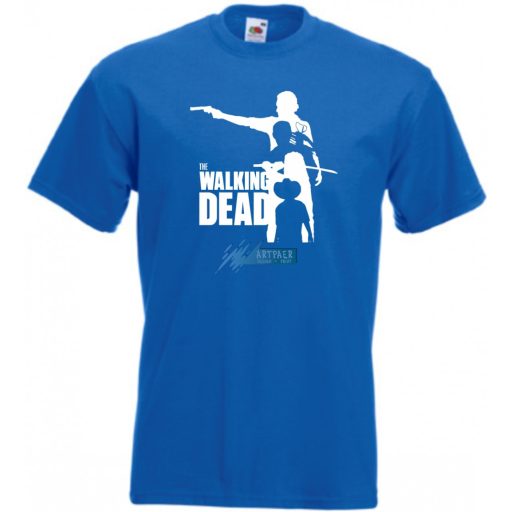 Walking Dead minima férfi rövid ujjú póló