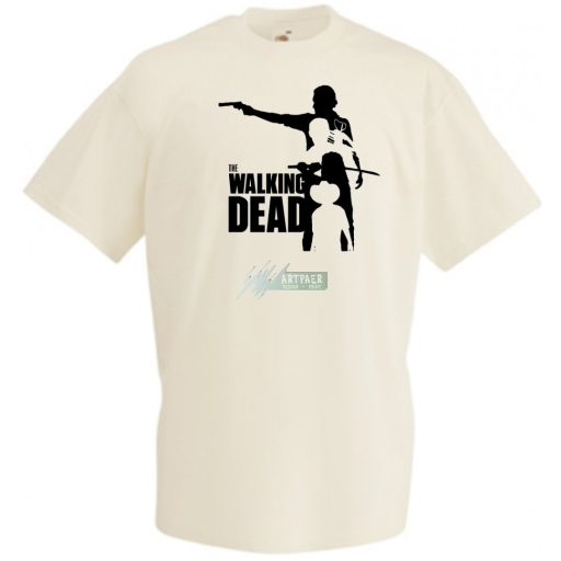 Walking Dead minima férfi rövid ujjú póló