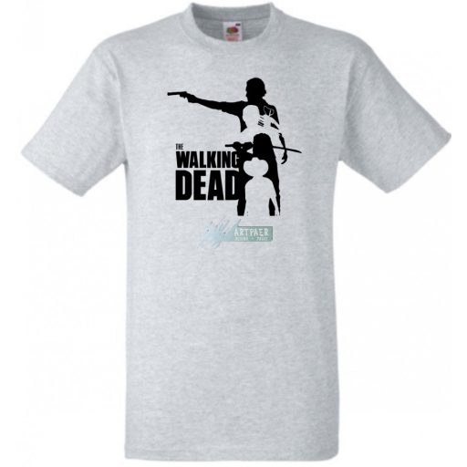 Walking Dead minima férfi rövid ujjú póló