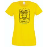 Humor Jack Daniels vs Guns and Roses női rövid ujjú póló