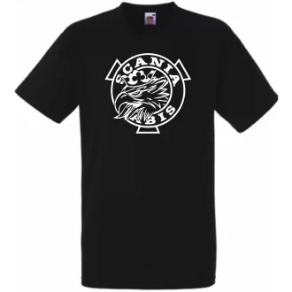 Kamion fan Scania férfi rövid ujjú póló