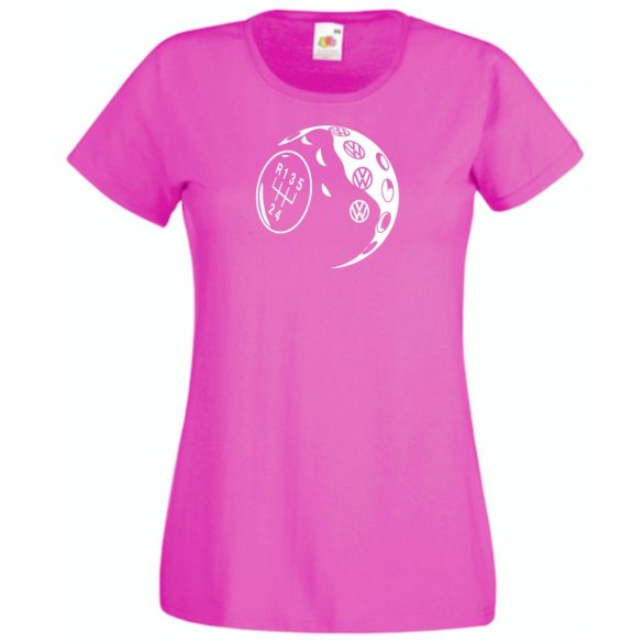 Auto fan VW Golf GTI női rövid ujjú póló