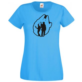 Han Solo minima női rövid ujjú póló