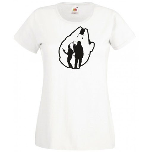 Han Solo minima női rövid ujjú póló