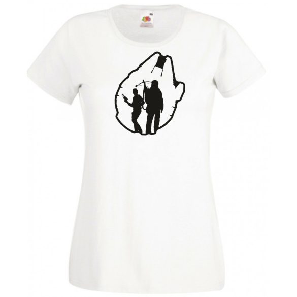 Han Solo minima női rövid ujjú póló