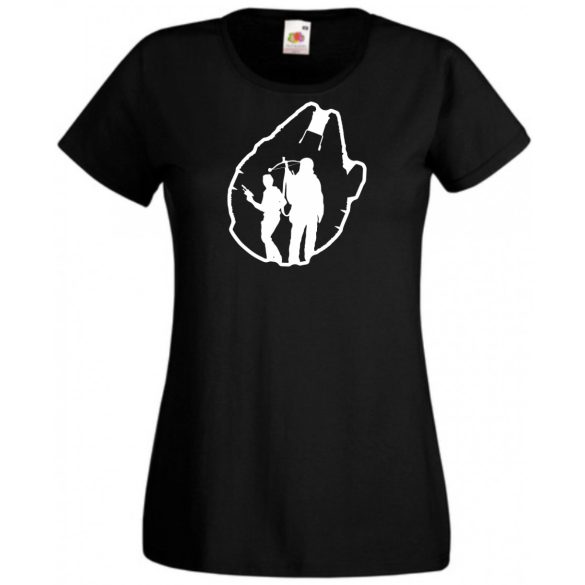 Han Solo minima női rövid ujjú póló