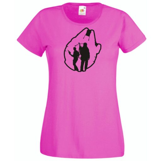 Han Solo minima női rövid ujjú póló