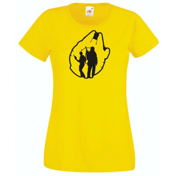 Han Solo minima női rövid ujjú póló