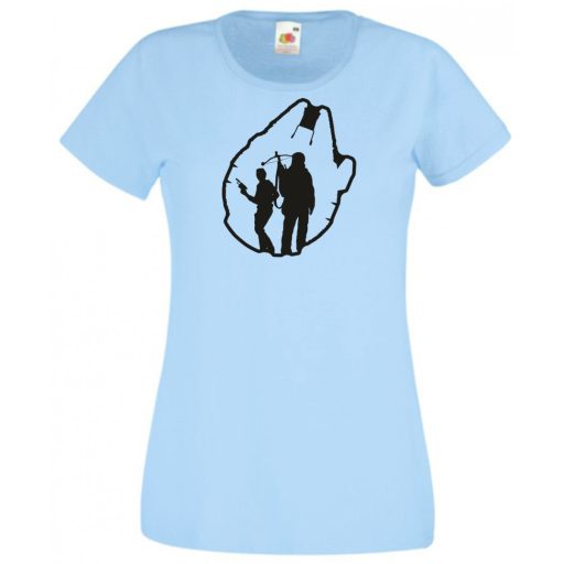 Han Solo minima női rövid ujjú póló