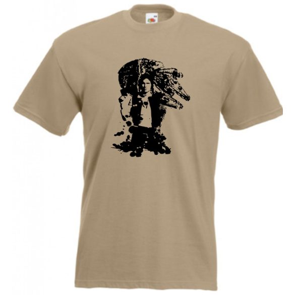 Han Solo férfi rövid ujjú póló