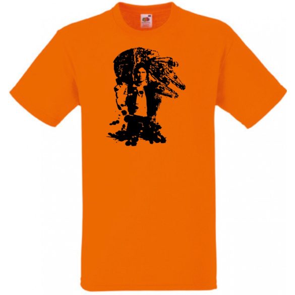 Han Solo férfi rövid ujjú póló