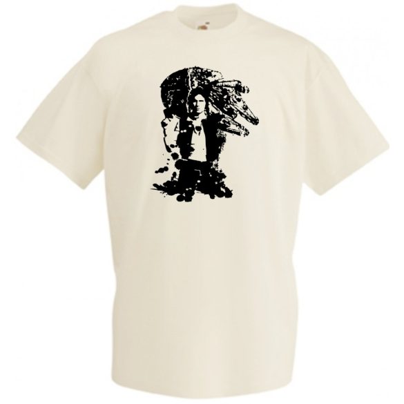 Han Solo férfi rövid ujjú póló