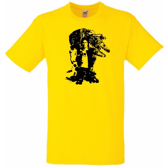 Han Solo férfi rövid ujjú póló