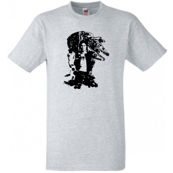 Han Solo férfi rövid ujjú póló