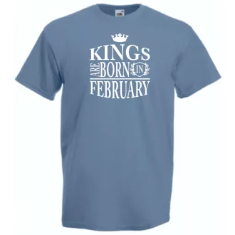 A Király születése - Február férfi rövid ujjú póló