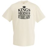 A Király születése - Február férfi rövid ujjú póló