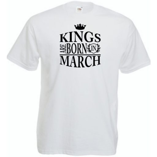 A Király születése - Március férfi rövid ujjú póló