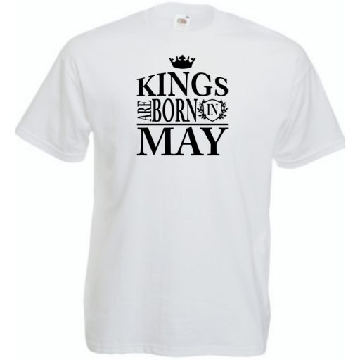 A Király születése - Május férfi rövid ujjú póló