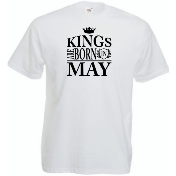 A Király születése - Május férfi rövid ujjú póló