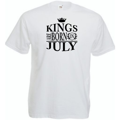 A Király születése - Július férfi rövid ujjú póló