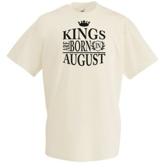 A Király születése - Augusztus férfi rövid ujjú póló