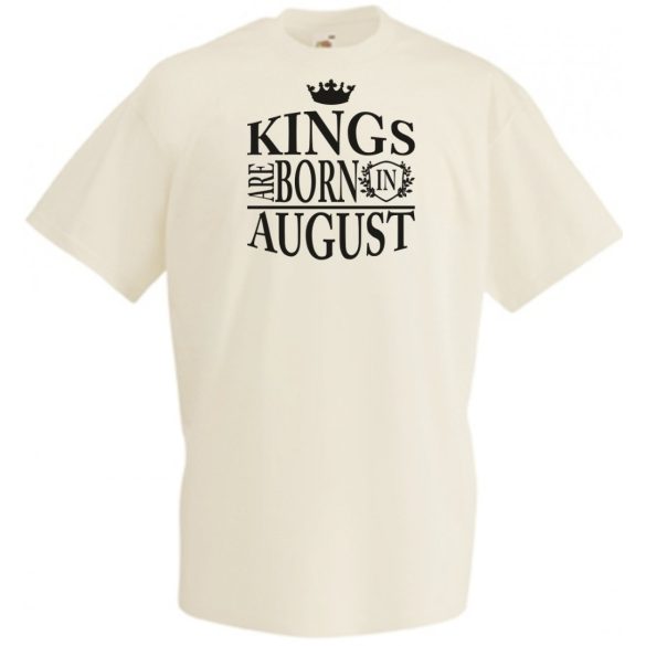A Király születése - Augusztus férfi rövid ujjú póló