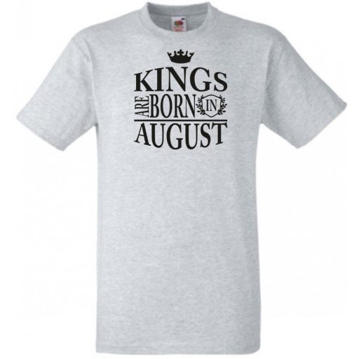A Király születése - Augusztus férfi rövid ujjú póló