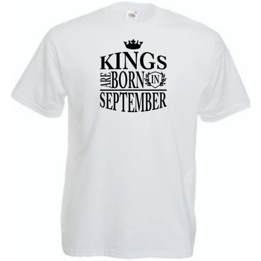 A Király születése - Szeptember férfi rövid ujjú póló