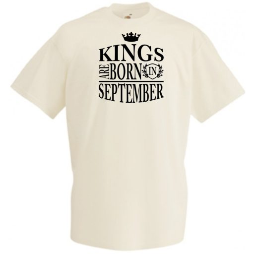 A Király születése - Szeptember férfi rövid ujjú póló