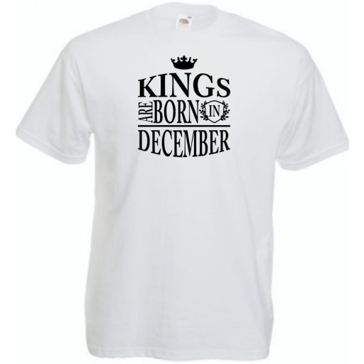 A Király születése - December férfi rövid ujjú póló