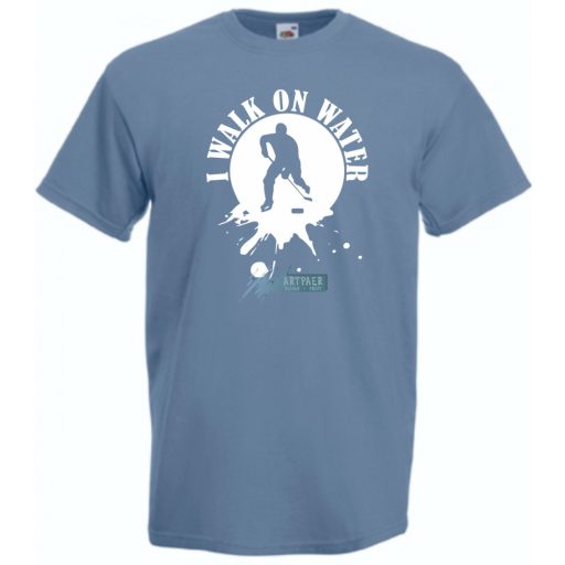 Sport jéghoki - I Walk On Water férfi rövid ujjú póló