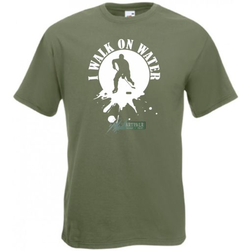 Sport jéghoki - I Walk On Water férfi rövid ujjú póló