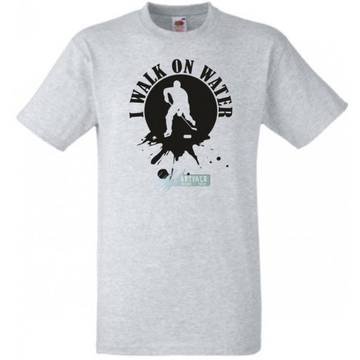 Sport jéghoki - I Walk On Water férfi rövid ujjú póló