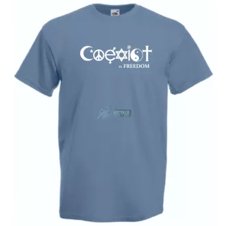 Coexist - Együtt szabadon férfi rövid ujjú póló