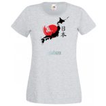 A felkelő nap országa - Japán női rövid ujjú póló