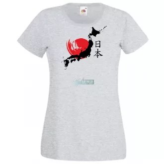 A felkelő nap országa - Japán női rövid ujjú póló