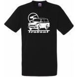 Retro auto fan Trabant férfi rövid ujjú póló