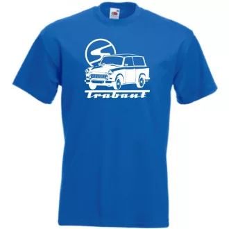 Retro auto fan Trabant férfi rövid ujjú póló
