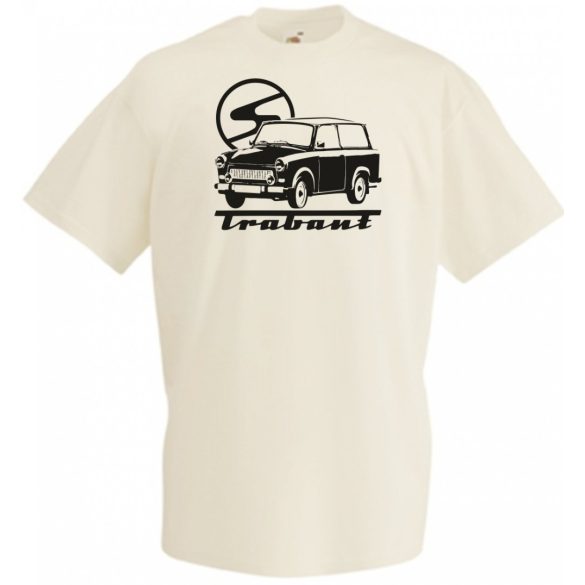 Retro auto fan Trabant férfi rövid ujjú póló