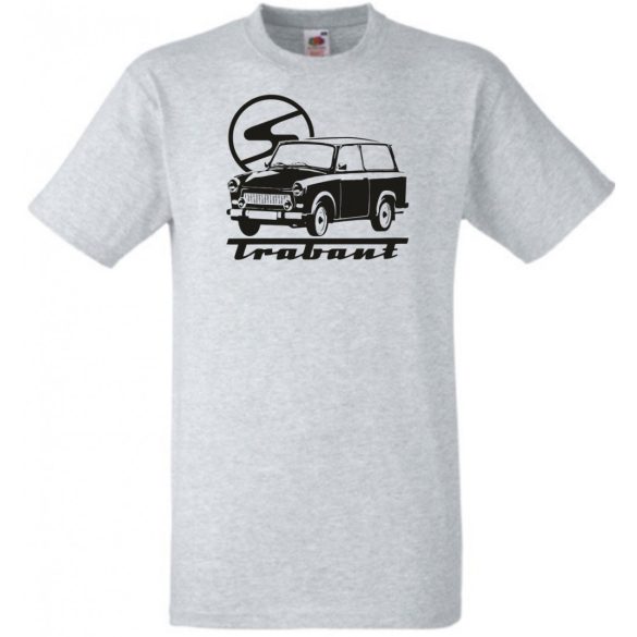 Retro auto fan Trabant férfi rövid ujjú póló