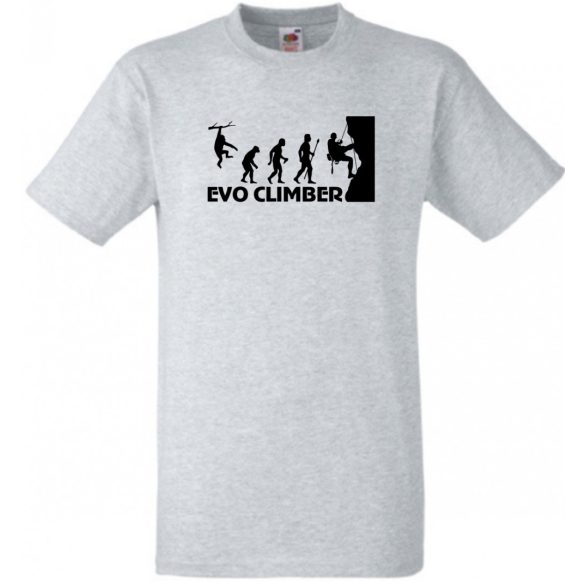 Evolution hegymászó férfi rövid ujjú póló