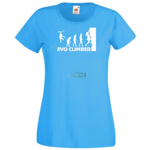 Evolution hegymászó női rövid ujjú póló