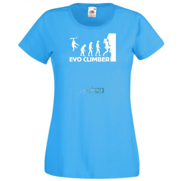Evolution hegymászó női rövid ujjú póló