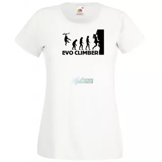 Evolution hegymászó női rövid ujjú póló