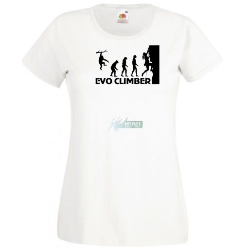 Evolution hegymászó női rövid ujjú póló