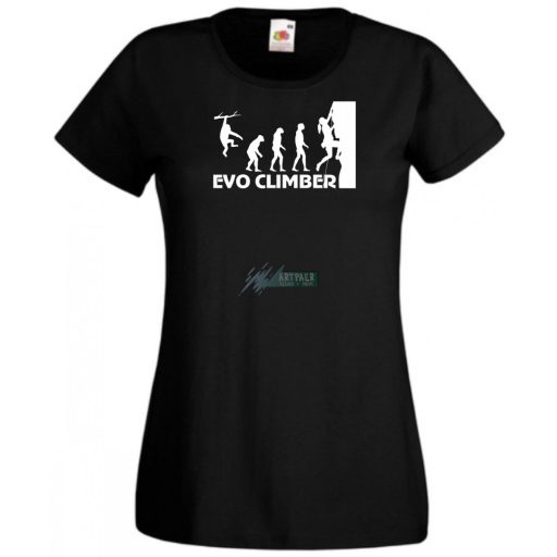 Evolution hegymászó női rövid ujjú póló